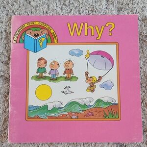 Discovery Toys Why? Question Book Vintage Childrens Educational Softcover Pink